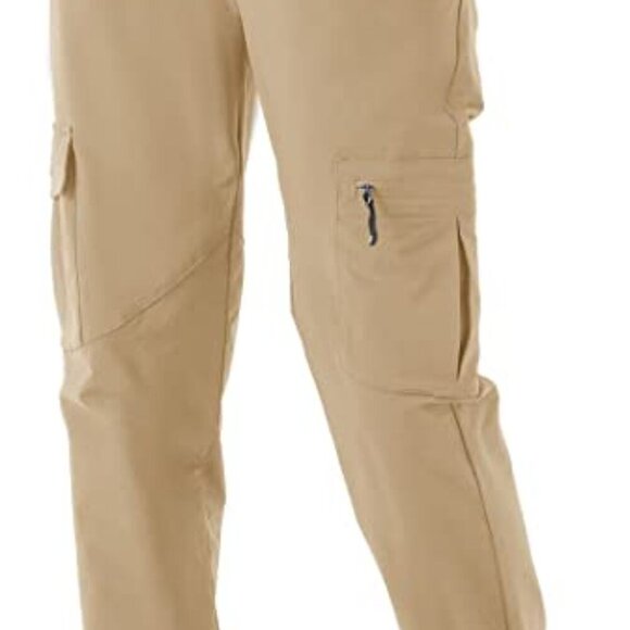 Hiking Cargo Pants Lightweight Stretch Water Resistant Quick Dry - Picture 1 of 14